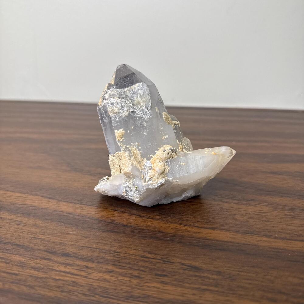 Vintage Raw Natural Clear Quartz Crystal Mineral Specimen